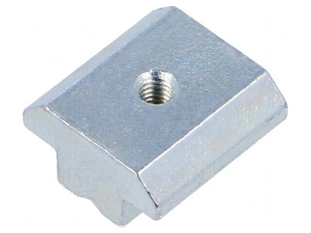 Piuliță din oțel zincat M4 pentru profile cu lățime de cant 10mm