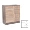 Comodă Miami cu 1 ușă și 4 sertare 80x92 cm stejar Sonoma-stejar York