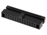 Mufă IDC Mamă 26 Pin pentru Cablu-Bandă 0,635mm Gold, CONNFLY