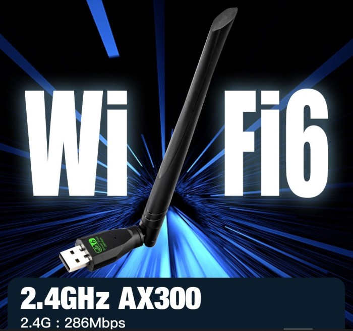 Placa de retea wireless FENVI WIFI 6 AX286 2.4GHz 802.11AX -noua