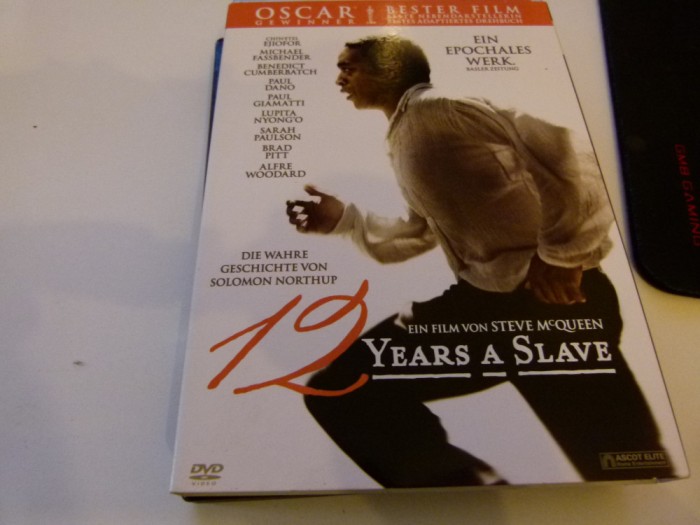 12 year a slave -dvd