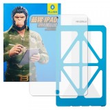 Folie de protectie Ecran Blueo HD Applicator Pro pentru Apple iPad 10.2 (2021) / 10.2 (2020) / 10.2 (2019), Sticla Securizata, Full Glue