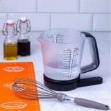 Cantar pentru bucatarie, electric, cu cana de masurare 1,5L, Kinghoff