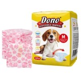 Scutece de unica folosinta pentru caini, femele, ajustabile, M (30-50Cm)