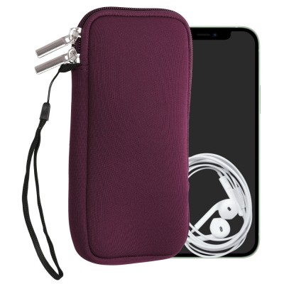 Husa Universala Kwmobile marime XXL - 7 inch, Neopren, Violet, 46188.5.187 foto