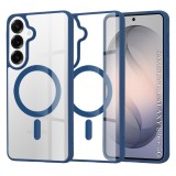 Husa Asteroid GSM MagSafe Pro pentru Samsung Galaxy S26 Plus, Albastru, TPU Policarbonat, Antisoc, Protectie Colțuri Ridicate