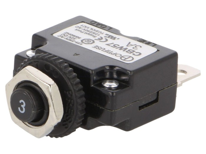Siguranţă termică 3A 125V