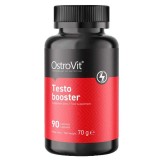 TestoBooster OstroVit, 90 capsule. Supliment natural testosteron, libido, forta. Extract Tribulus, Schinduf, Maca, Ginseng, Zinc, Magneziu