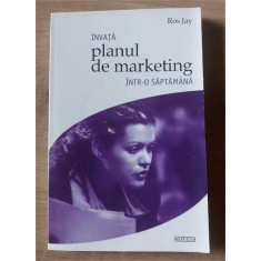 Invata planul de marketing intr-o saptamana - Ros Jay