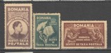 Romania.1947 Scutit de taxa postala:Fundatia Regele Mihai I hartie gri XR.1236