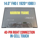 Display Laptop, Lenovo, ThinkPad E14 Gen 6 Type 21M3, 21M4, 21M7, 21M8, N140JCN-GS9, 14 inch, WUXGA, rezolutie FHD+ 1920x1200, On-Cell Touch, 40 pini