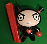 Surpriză Happy Meal Mc Donalds 2006 vintage figurină ninja Garu 6 cm oferta nu o conține și pe Pucca, personje animație Jetix