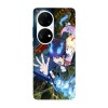 Husa compatibila cu Huawei Nova Y70 model Blue Exorcist battle, Silicon, TPU, Viceversa, Transparent, Carcasa