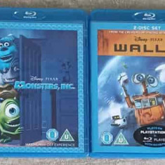 SET 4 DVD-URI POVESTI DISNEY PIXAR: RATATOUILLE, MONSTERS, WALL, SNOW WHITE