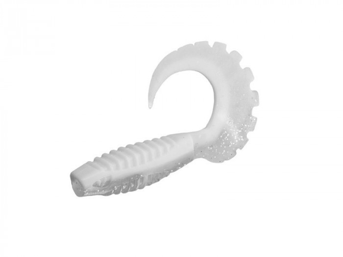 Nălucă/twister soft Delphin TWISTA UVs, 8 cm, 5 buc/set, culoare YETI