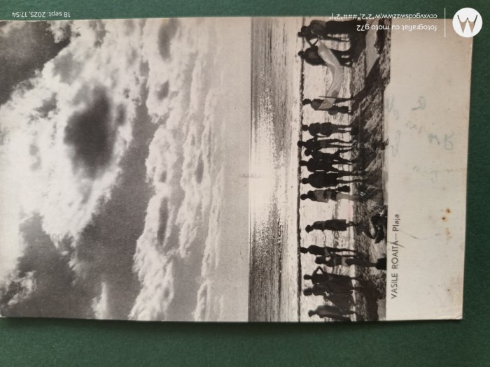 CARTE POSTALA statiunea Vasile Roaita , anul 1961 , RPR interesanta , circulata