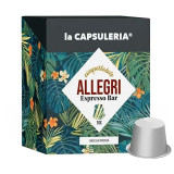 Cumpara ieftin Cafea Allegri Espresso Bar, 10 capsule biodegradabile compatibile Nespresso, La Capsuleria