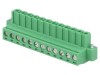 Regletă de conexiuni deconectabilă 12 piste 5,08mm drept