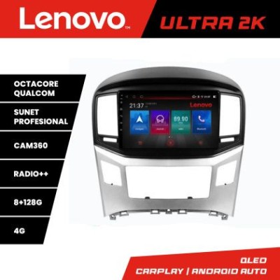 Navigatie HHyundai H1 Starex 2016- M-H1 Octa Core Android Radio Bluetooth GPS WIFI/4G DSP 2K 8+128GB 360 Toslink CarStore Technology foto