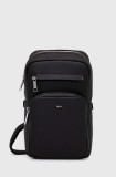 BOSS borseta culoarea negru, 50523410