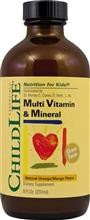 Multi Vitamin Mineral Childlife Essentials Secom 237ml Cod: 17330 foto