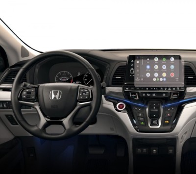 Folie Protectie Navigatie Honda Odyssey 2024+, Duragon, protectie Display Navigatie, silicon Transparent, Anti-zgarieturi, kit instalare foto