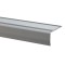 Profil aluminiu pentru treapta, SET S42, autoadeziv, argintiu, 40 x 22 x 1000 mm