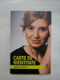 CARTE DE IDENTITATE - SANDA NICOLA