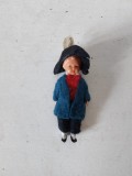 Papusa vintage miniatura Hessentag 1984 Herborn, Germania, 8cm