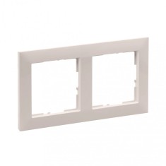 Rama ornament 2 posturi Legrand Suno dune 721532
