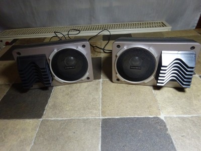 Set boxe auto vintage / Fuji-Onkyo foto