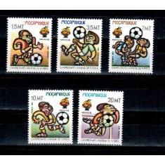 Mozambic 1982 - CM fotbal Spania, serie neuzata