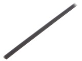 Capace protectie margini cu adeziv PANDUIT negru polietilena 30.5m grosime 0.9-1.6mm latime 3.3mm inaltime 4.1mm