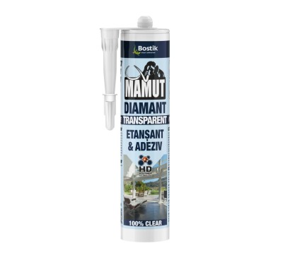 Adeziv pentru suprafete multiple, flexibil, Mamut Universal Diamant, interior, transparent, 290 ml foto