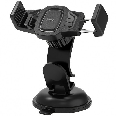 Suport Auto Universal HOCO pentru Telefon. Refined Suction Cup, CA40, Negru foto