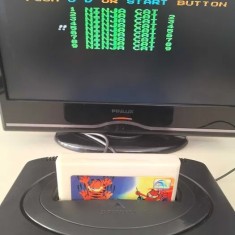 Caseta discheta clasica cu jocuri pentru consola TV, NES, Ninja Cat