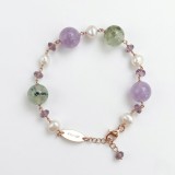 Cumpara ieftin Brățară Emotion din jad, perle și cuarț