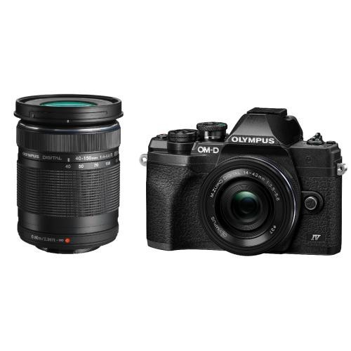 Olympus E-M10 IV 1442 EZ Pancake Double Zoom Kit blk/blk