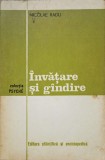 Invatare si Gandire - Nicolae Radu, Evolutie si Sens, Psihologie, Editura Stiintifica 1976, Carte, Romana, 230 pagini