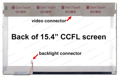 Display 15.4 &amp;quot; WXGA (1280x800 )30 pin CCFL LP154WX4 TL B4 foto