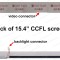 Display 15.4 &quot; WXGA (1280x800 )30 pin CCFL LP154WX4 TL B4