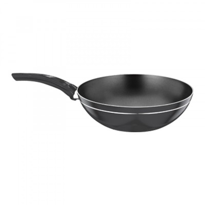 Tigaie wok aluminiu ZILAN ZLN-2096, Non-stick, 26 cm foto