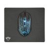 Trust gaming mouse &amp; mouse pad gxt 783 izza