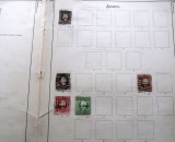 Lot 5 timbre poștale vechi Azore (A&ccedil;ores) &ndash; Portugalia, supratipar "A&Ccedil;ORES", ștampilate -A42