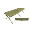 Pat Pliabil Camping Verde 190x66x42cm, Aluminiu, Husa Transport, Sarcina Max 120kg