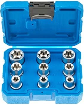 Trusa tubulare E-Torx 1 2 9 piese foto