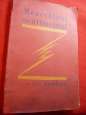 Ion Minulescu -Manechinul sentimental - Prima Ed.1926 Cultura Nationala , ilustr foto