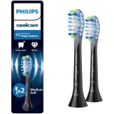 Rezerva periuta de dinti Philips Sonicare Premium Plaque Defence HX9042/88, 2 buc