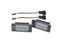 Set 2 buc lampa numar BMW Seria 1 (E81/E82/E87/E88), Seria 2 Gran Tourer (F45/46), Seria 3 (E90/E91/E92/E93/F30/31/34/35), Seria 4 (F32/F33/F36/F82/8
