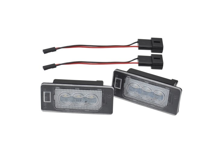 Set 2 buc lampa numar BMW Seria 1 (E81/E82/E87/E88), Seria 2 Gran Tourer (F45/46), Seria 3 (E90/E91/E92/E93/F30/31/34/35), Seria 4 (F32/F33/F36/F82/8